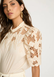 ELAINE REVERSIBLE TOP IN CREAM