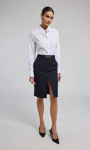 MARCELLO CRYSTAL POPLIN SHIRT
