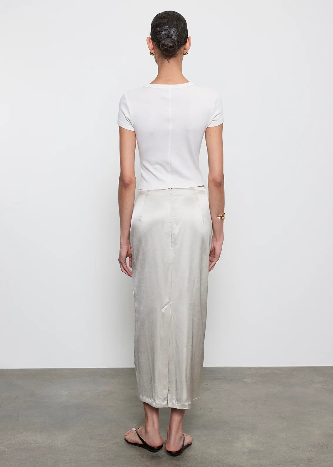 SUPIMA BABY RIB CROPPED TEE