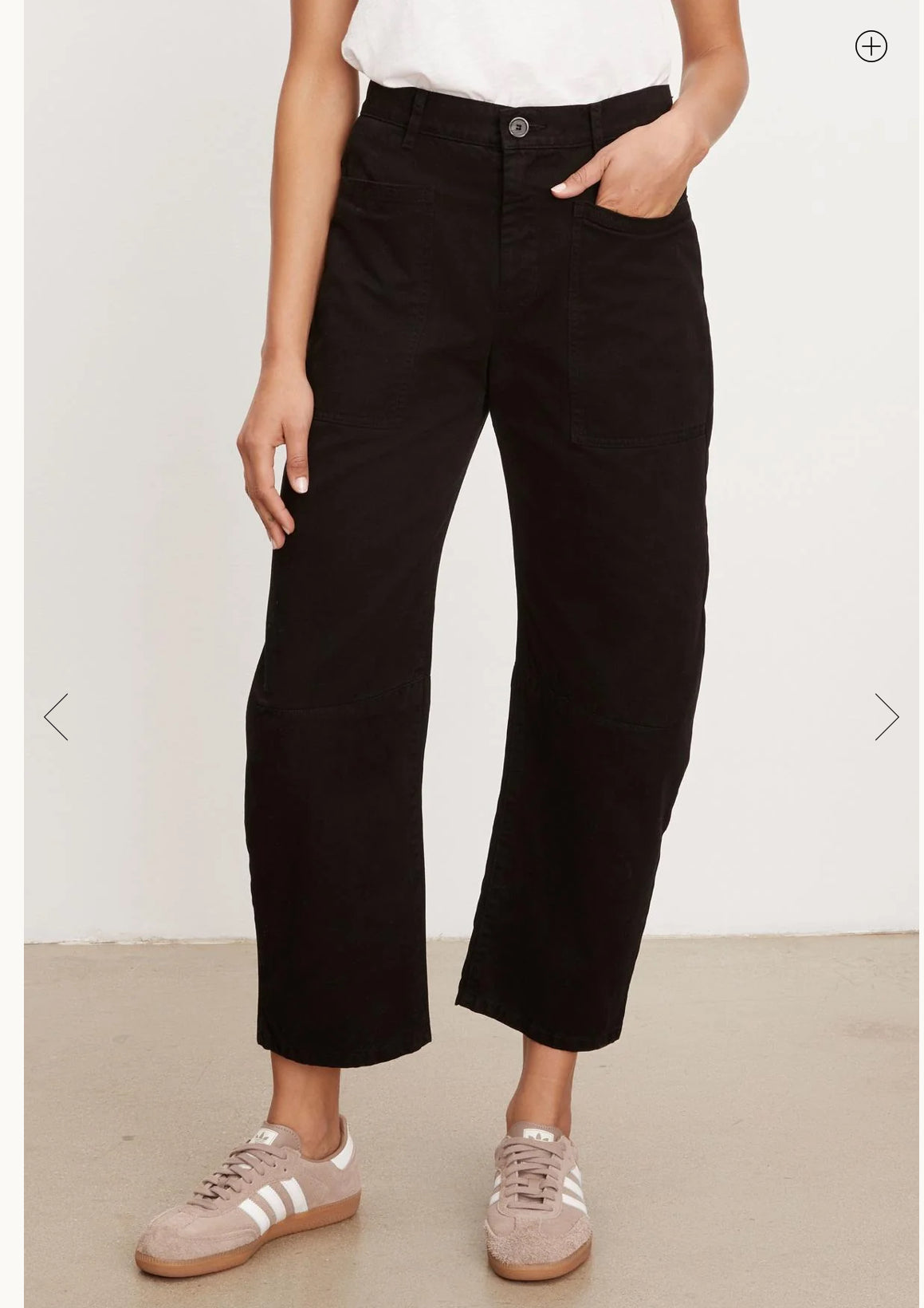 Brylie Sanded Twill Utility Pant