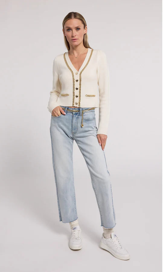 AMOR CHAIN CARDIGAN