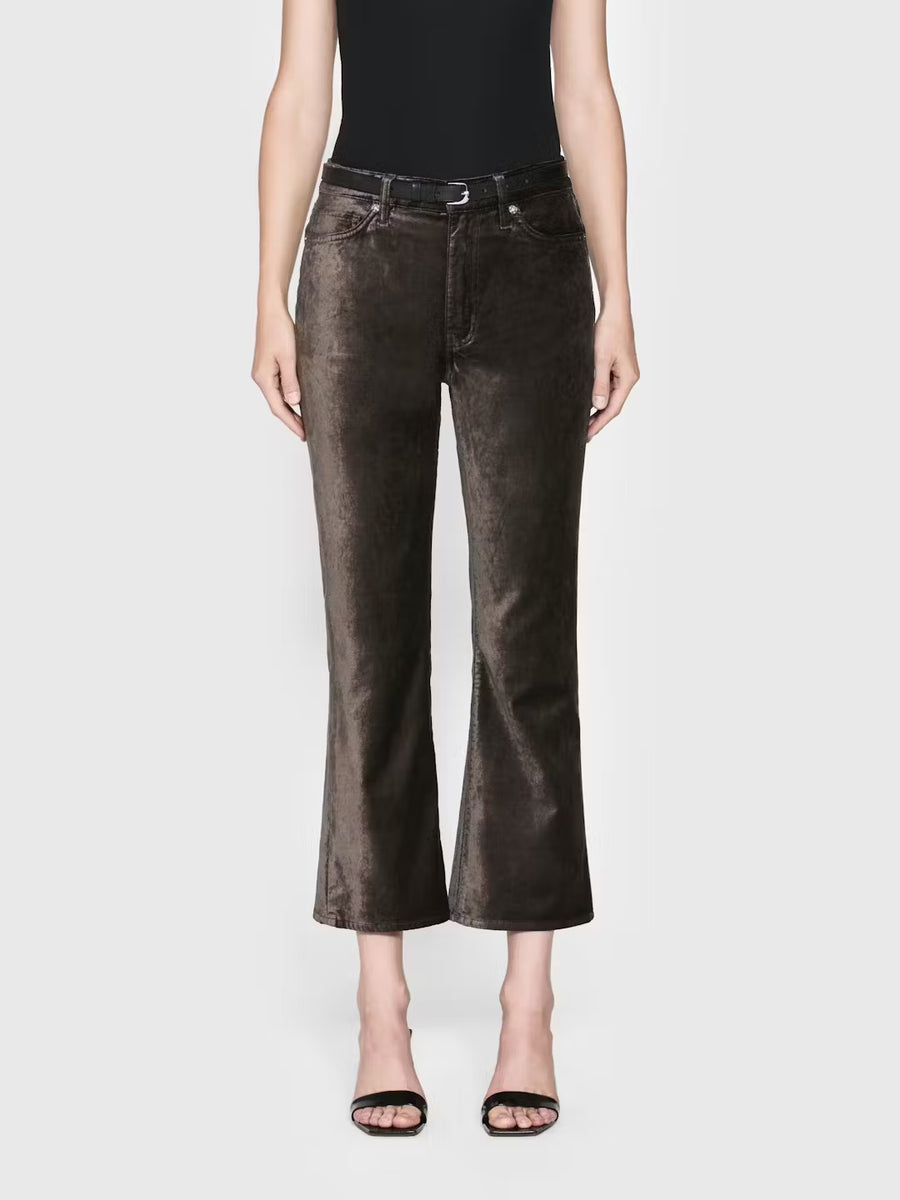 Le Crop Mini Boot Velvet