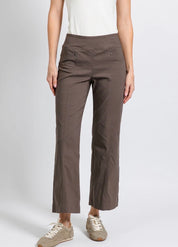 27" Control Stretch Grommet Wide Leg Pants