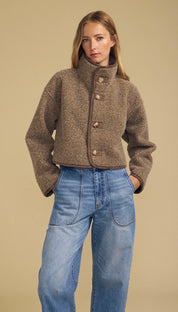 Esme Faux Sherpa Reversible Jacket