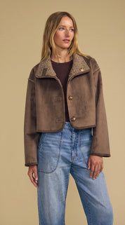 Esme Faux Sherpa Reversible Jacket