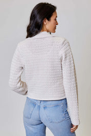 Diane Crochet Blazer