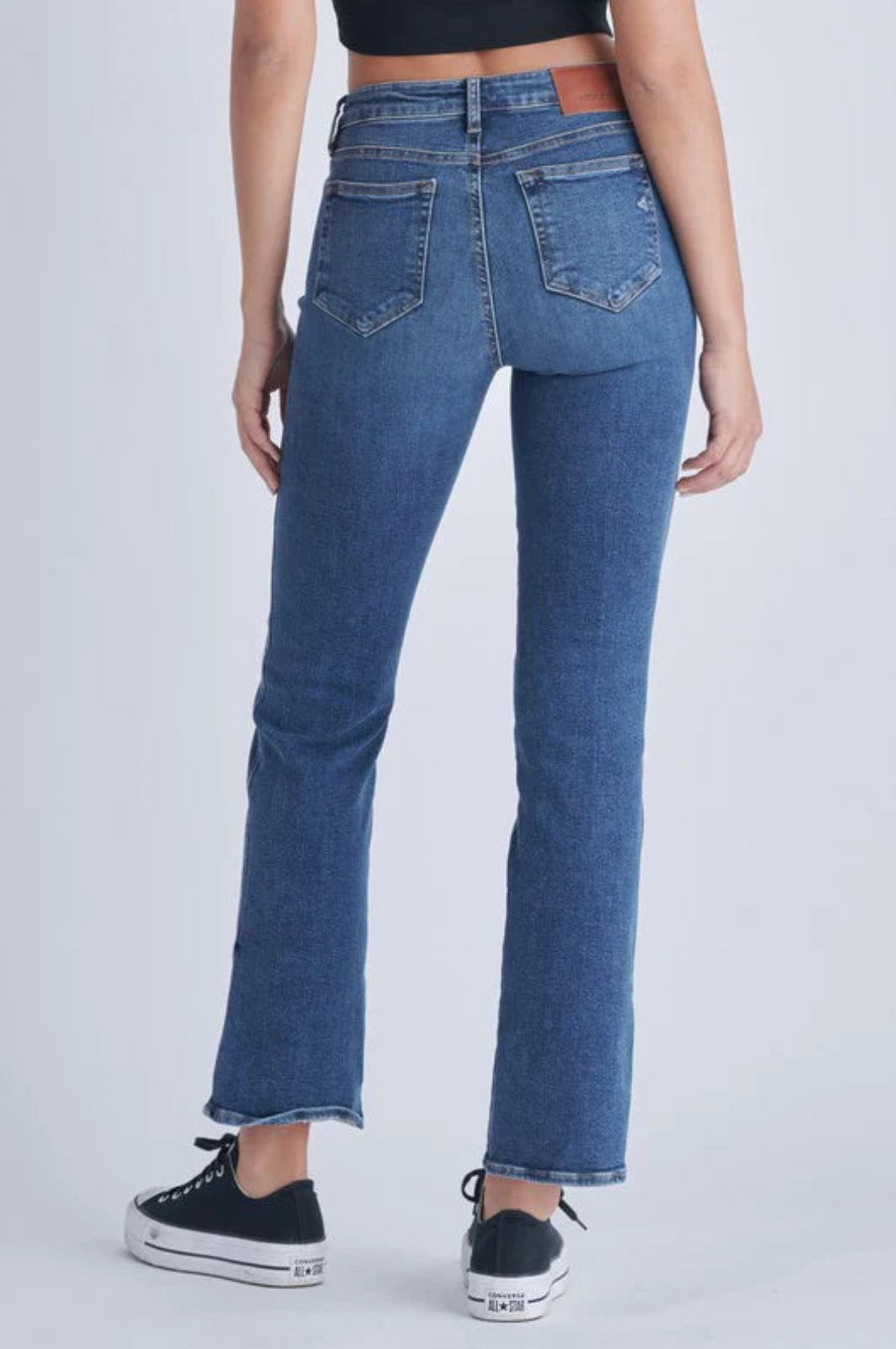 HIDDEN Ryan High Rise Bootcut w/ Side Slit Jeans