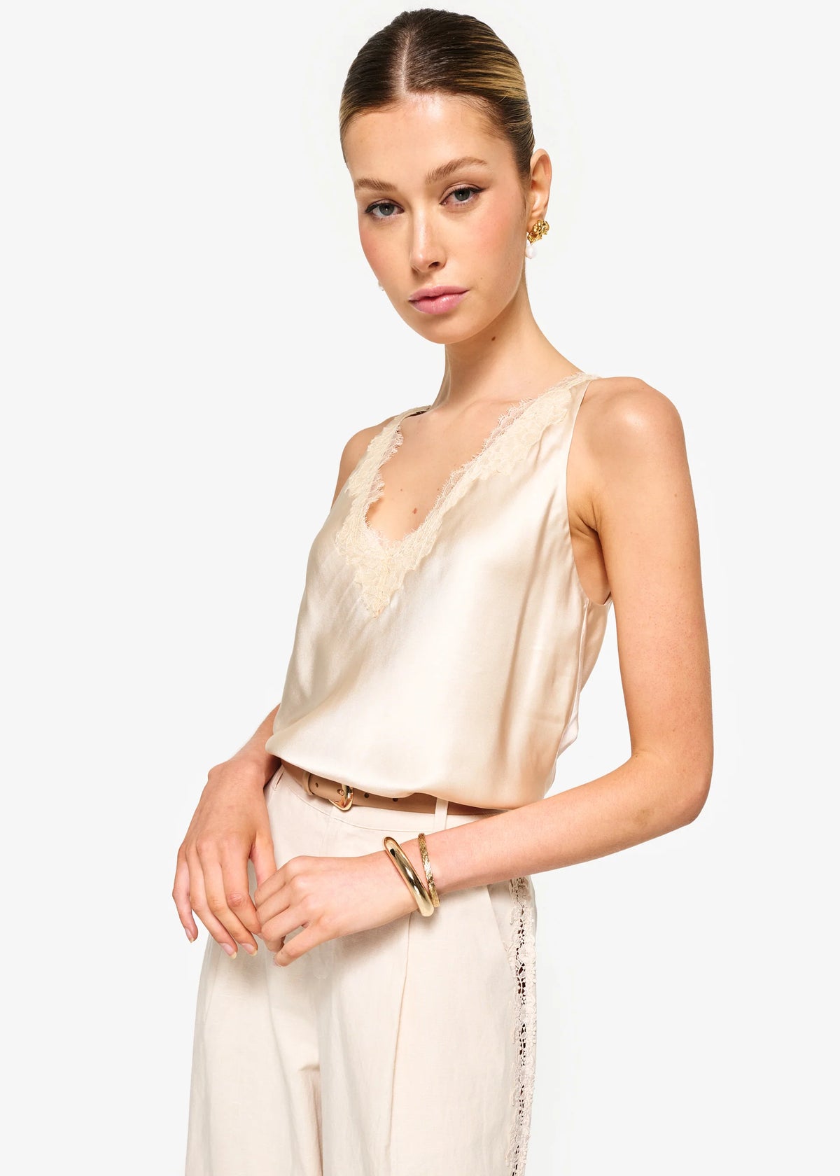 MARRIS CAMISOLE | BONE