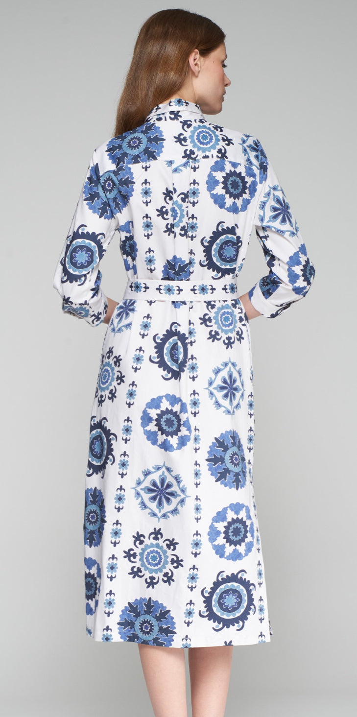 DRESS ANTONELLA SUZANI AZUL