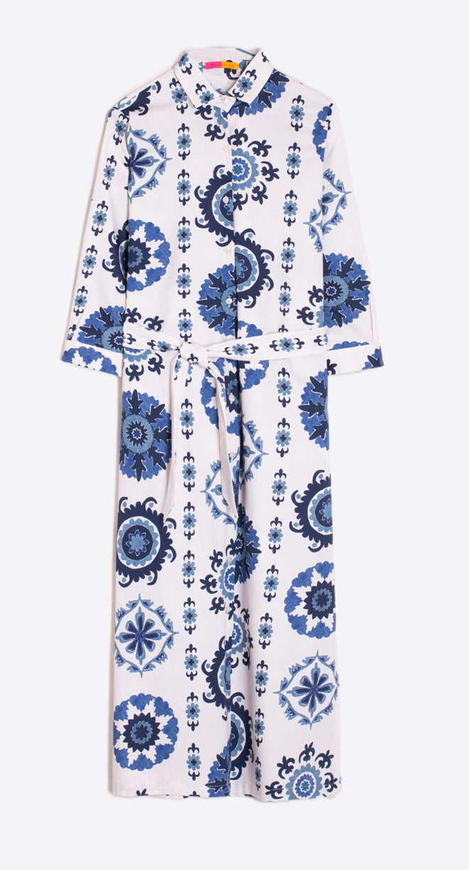 DRESS ANTONELLA SUZANI AZUL