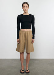TWILL BERMUDA SHORT