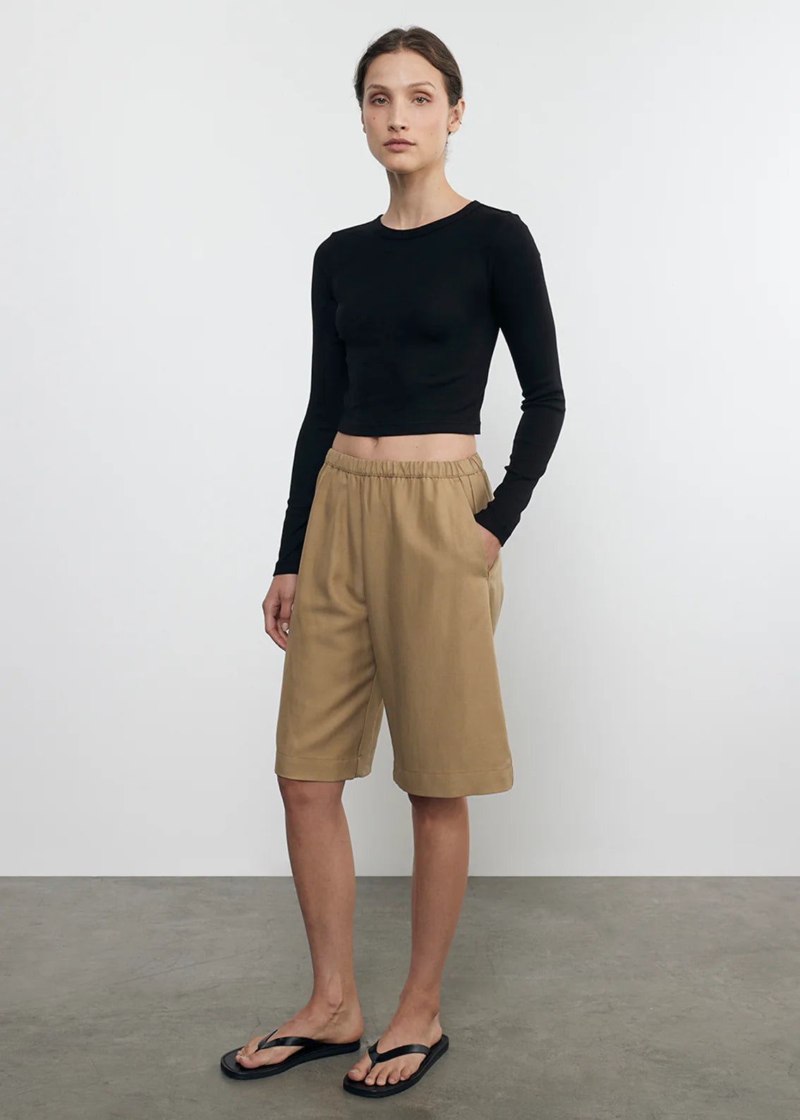 TWILL BERMUDA SHORT