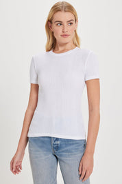 VARIEGATED RIB TEE