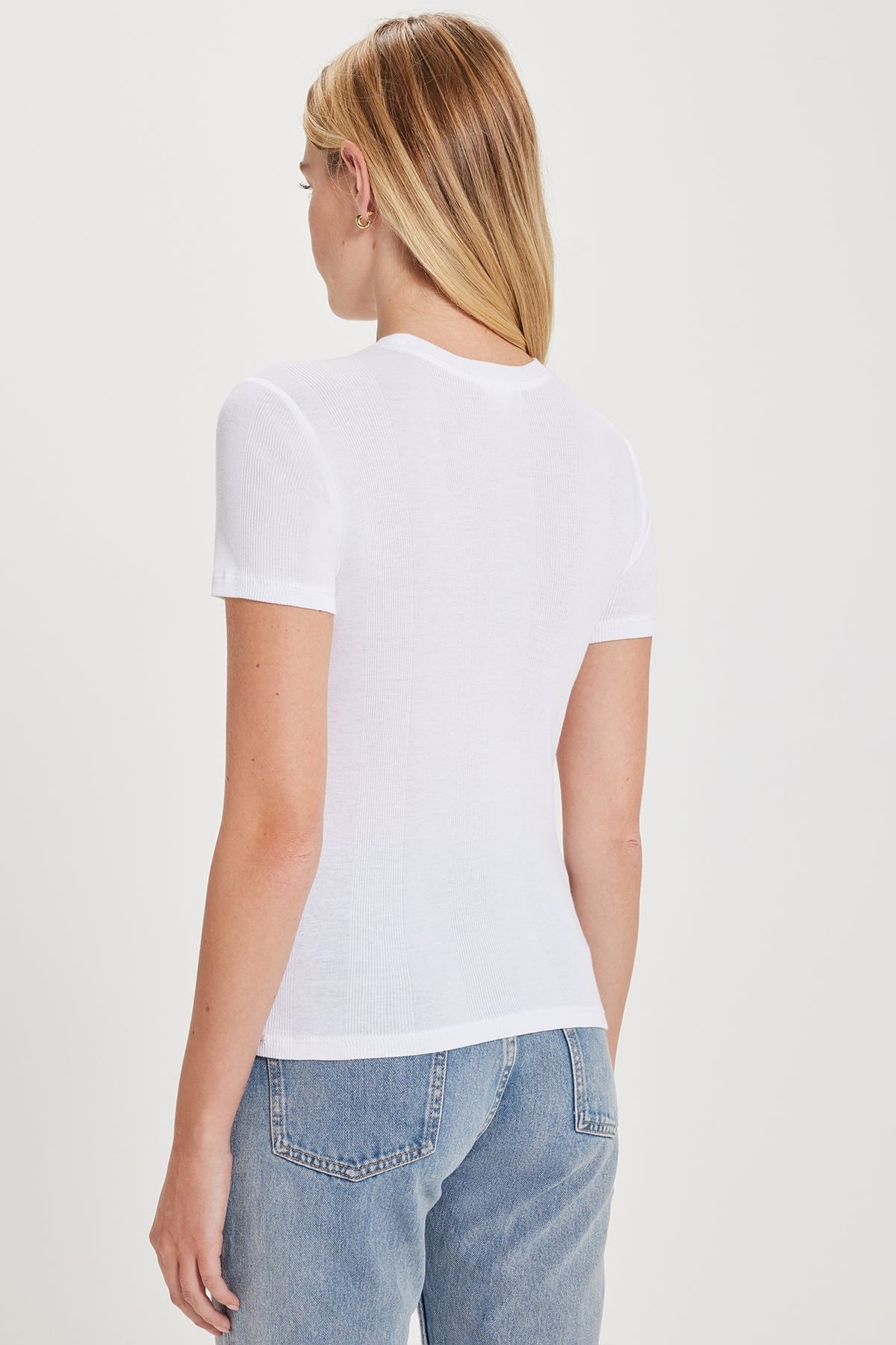 VARIEGATED RIB TEE