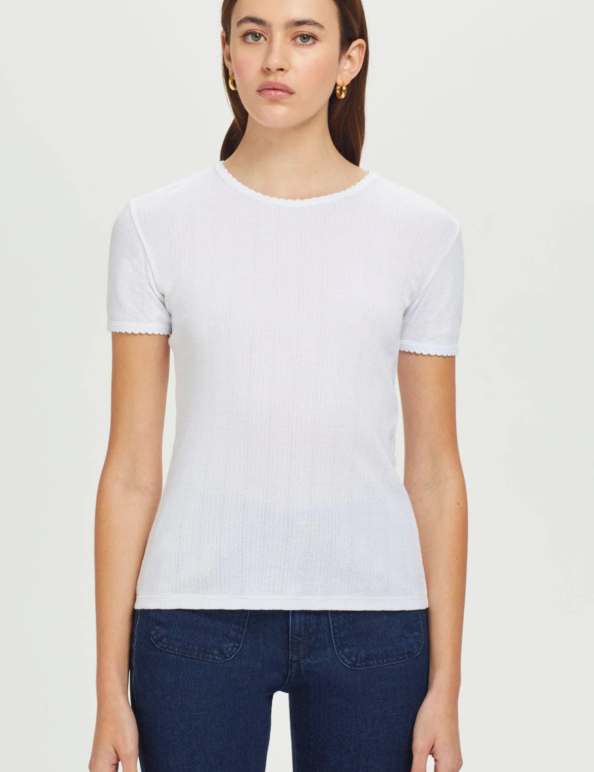 POINTELLE TEE