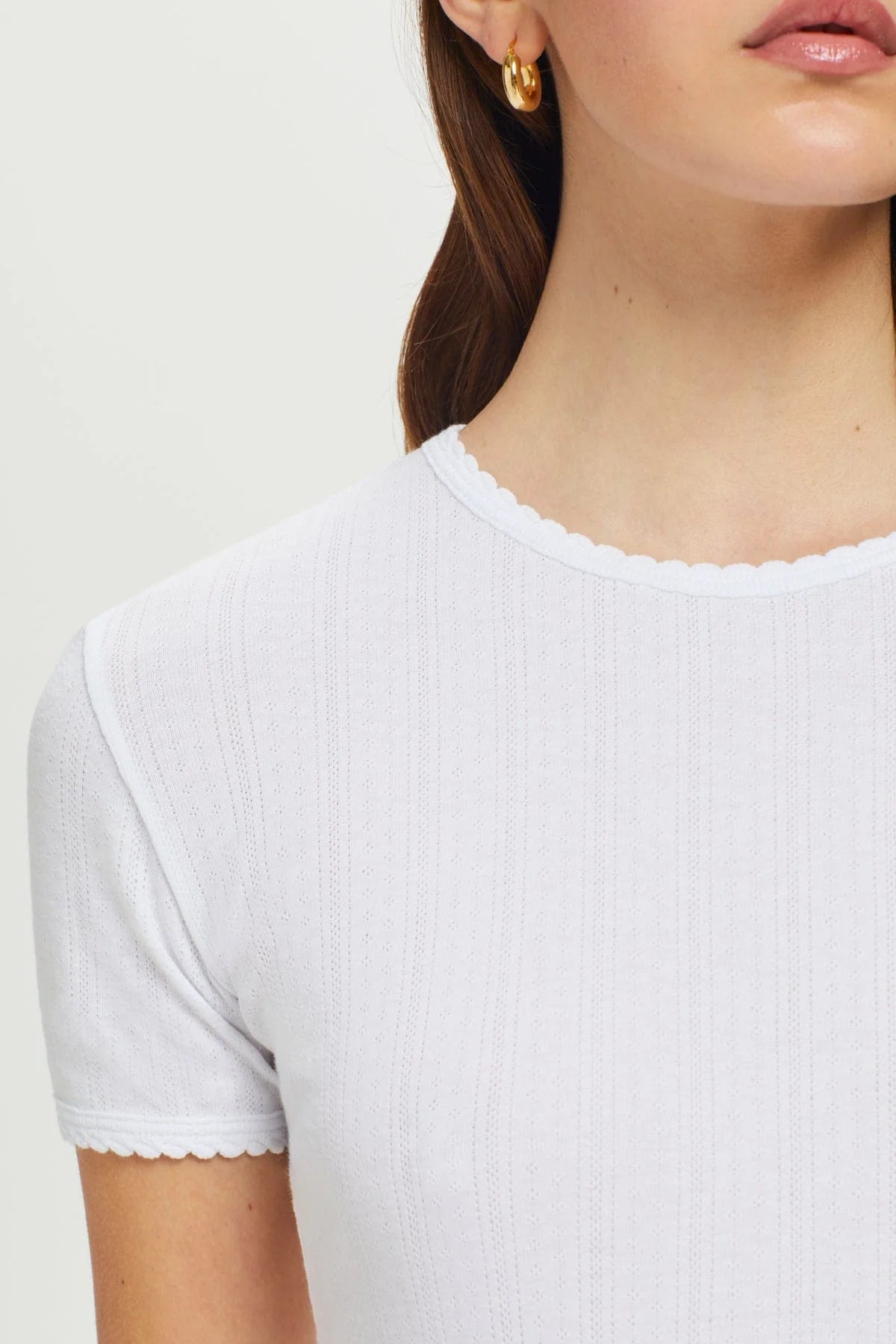 POINTELLE TEE