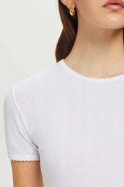 POINTELLE TEE