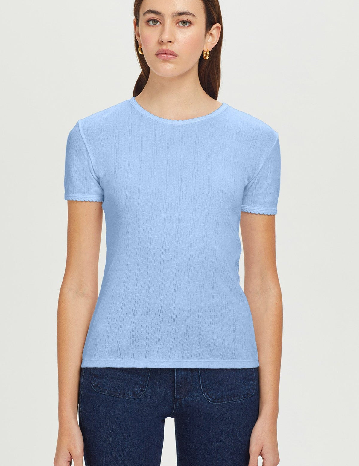 POINTELLE TEE