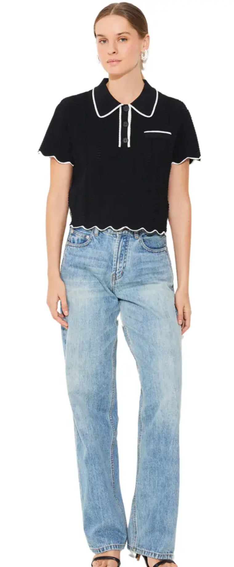 Pikil Knit Top