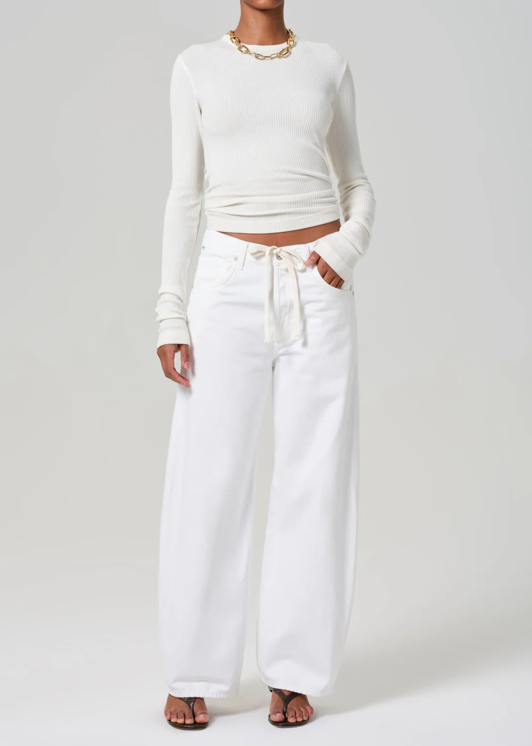 Brynn Drawstring Trouser | Tulip