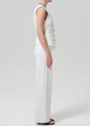 Lyra Long Wide Leg | Soft White