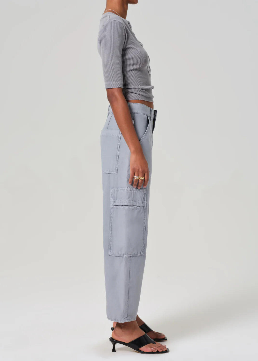 Marcelle Low Slung Easy Cargo | Hematite