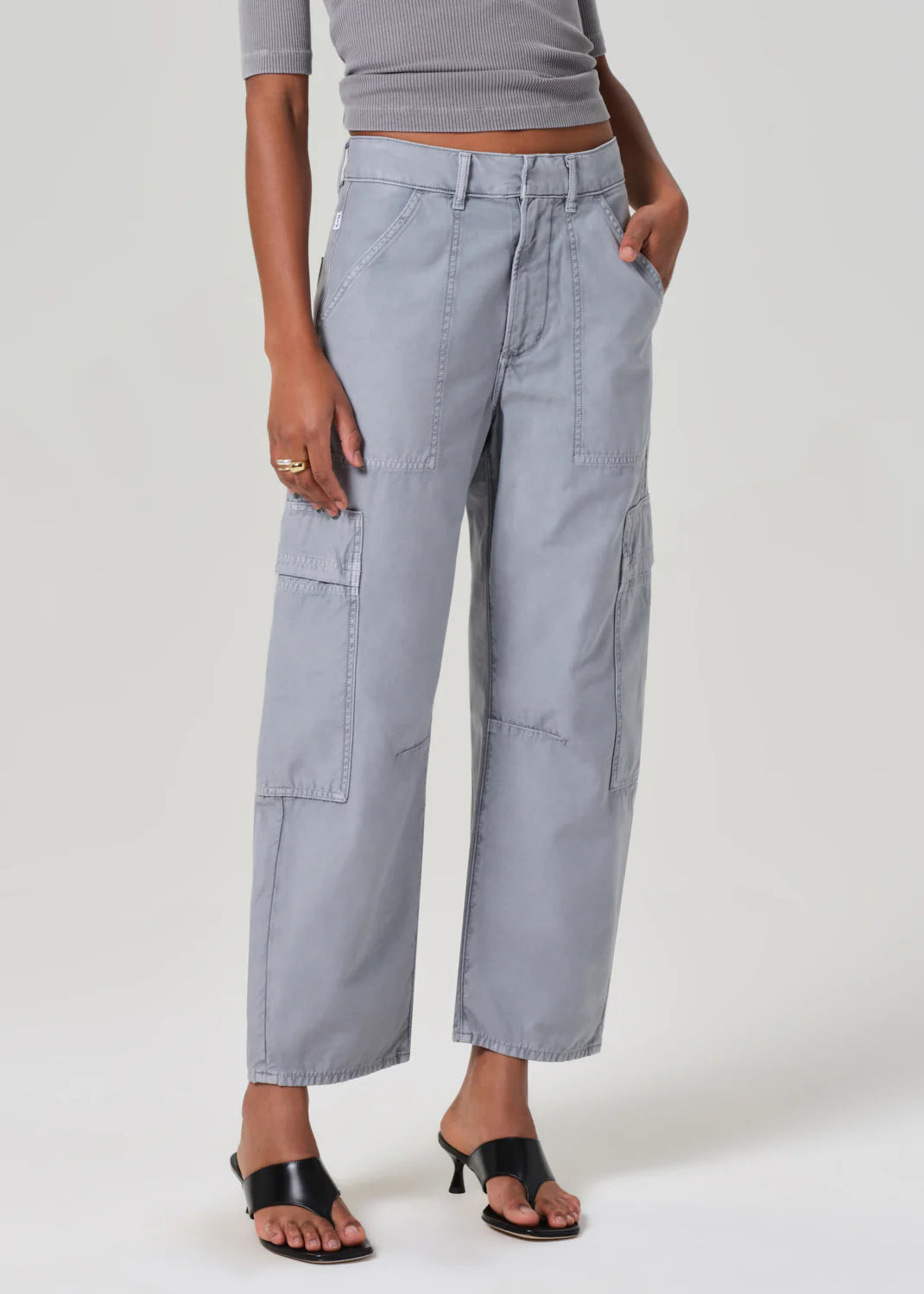 Marcelle Low Slung Easy Cargo | Hematite