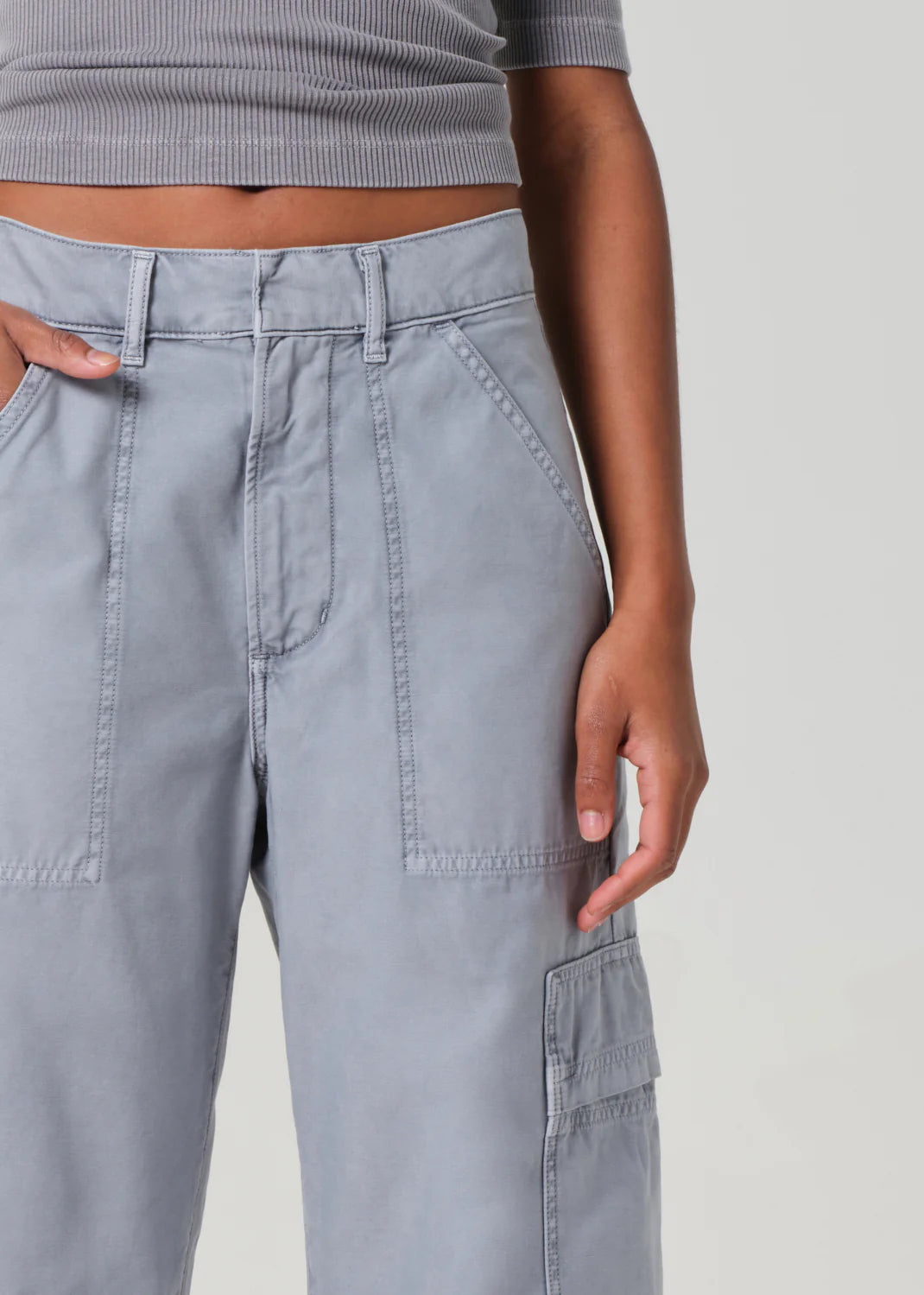 Marcelle Low Slung Easy Cargo | Hematite