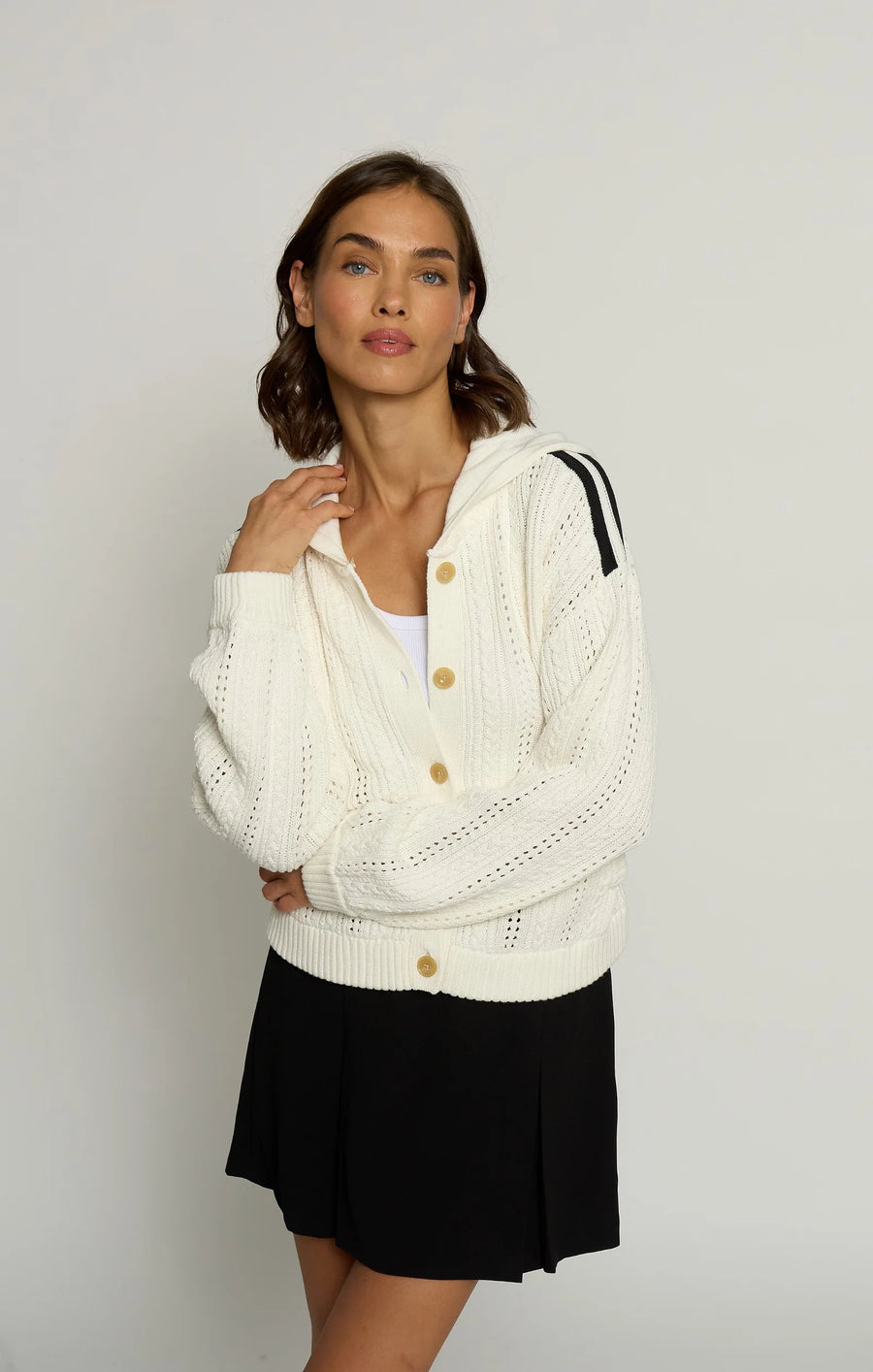 SWEATER BOMBER | WHITE
