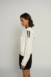 SWEATER BOMBER | WHITE