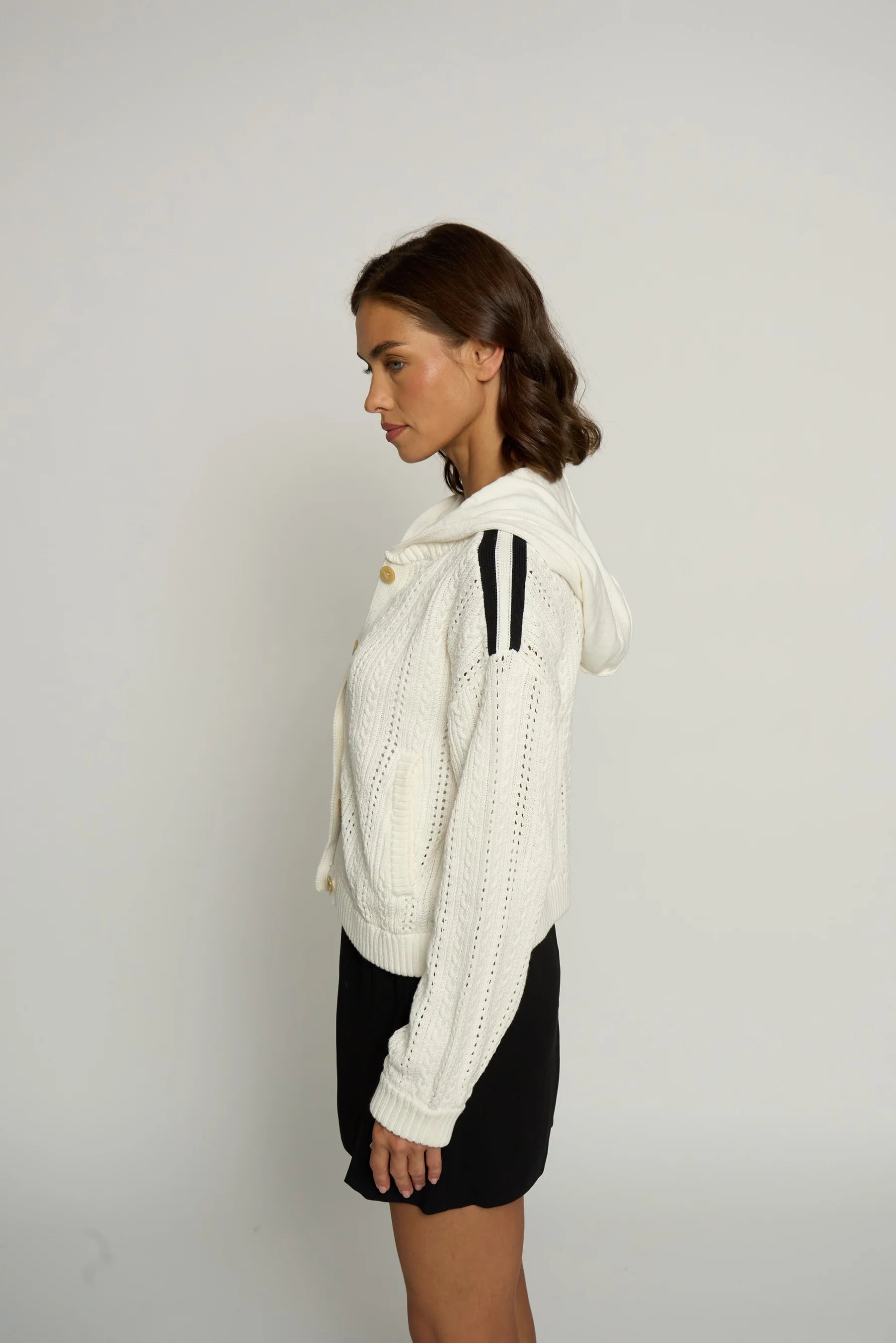 SWEATER BOMBER | WHITE