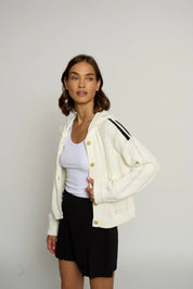 SWEATER BOMBER | WHITE