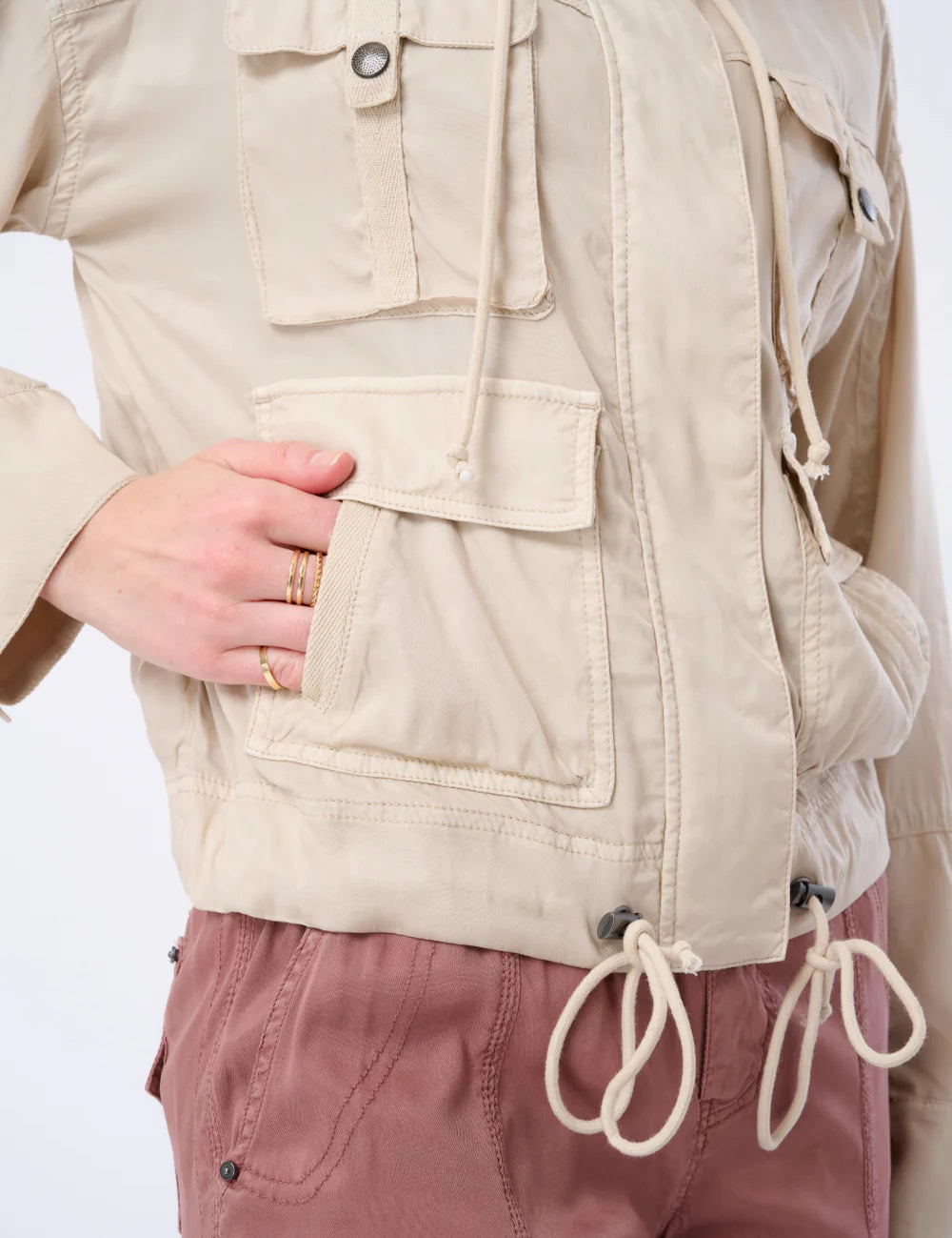 FORTUNA STRETCH CUPRO 4-POCKET JACKET