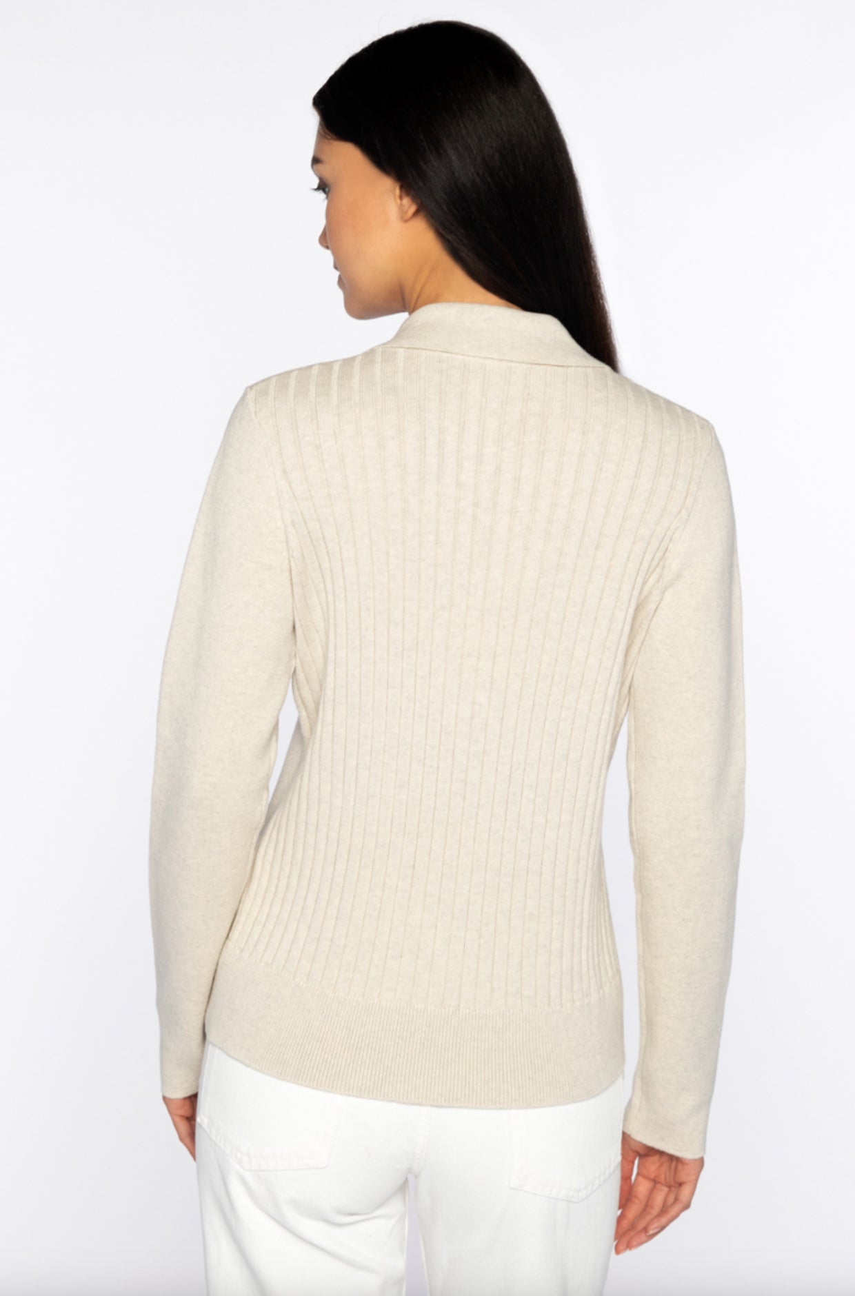 BACK RIB BLAZER | CHAMPAGNE