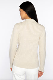 BACK RIB BLAZER | CHAMPAGNE