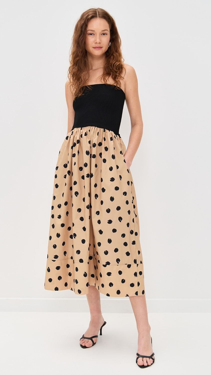 Cynthia Dress | Spot Ginger Root
