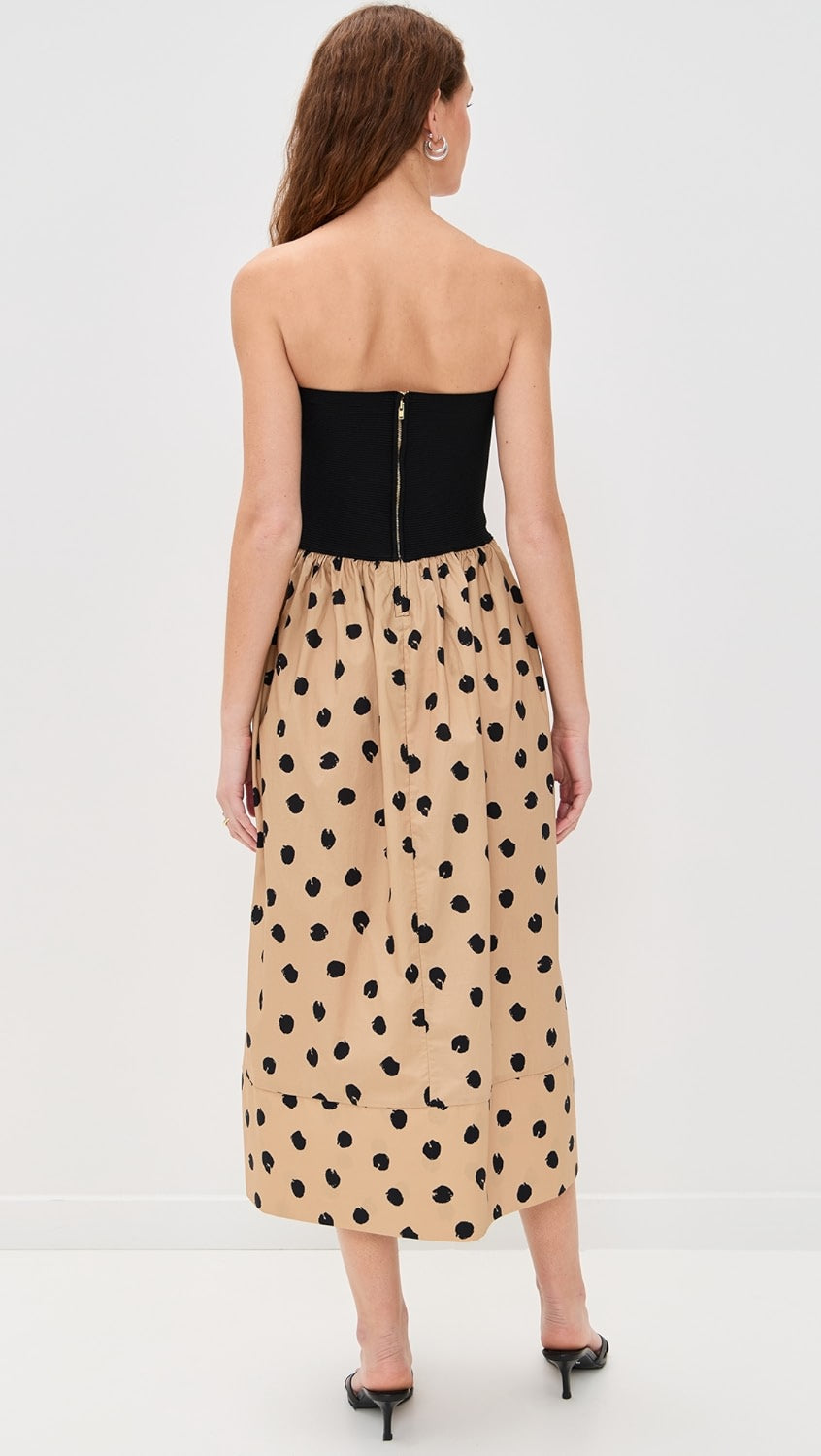 Cynthia Dress | Spot Ginger Root