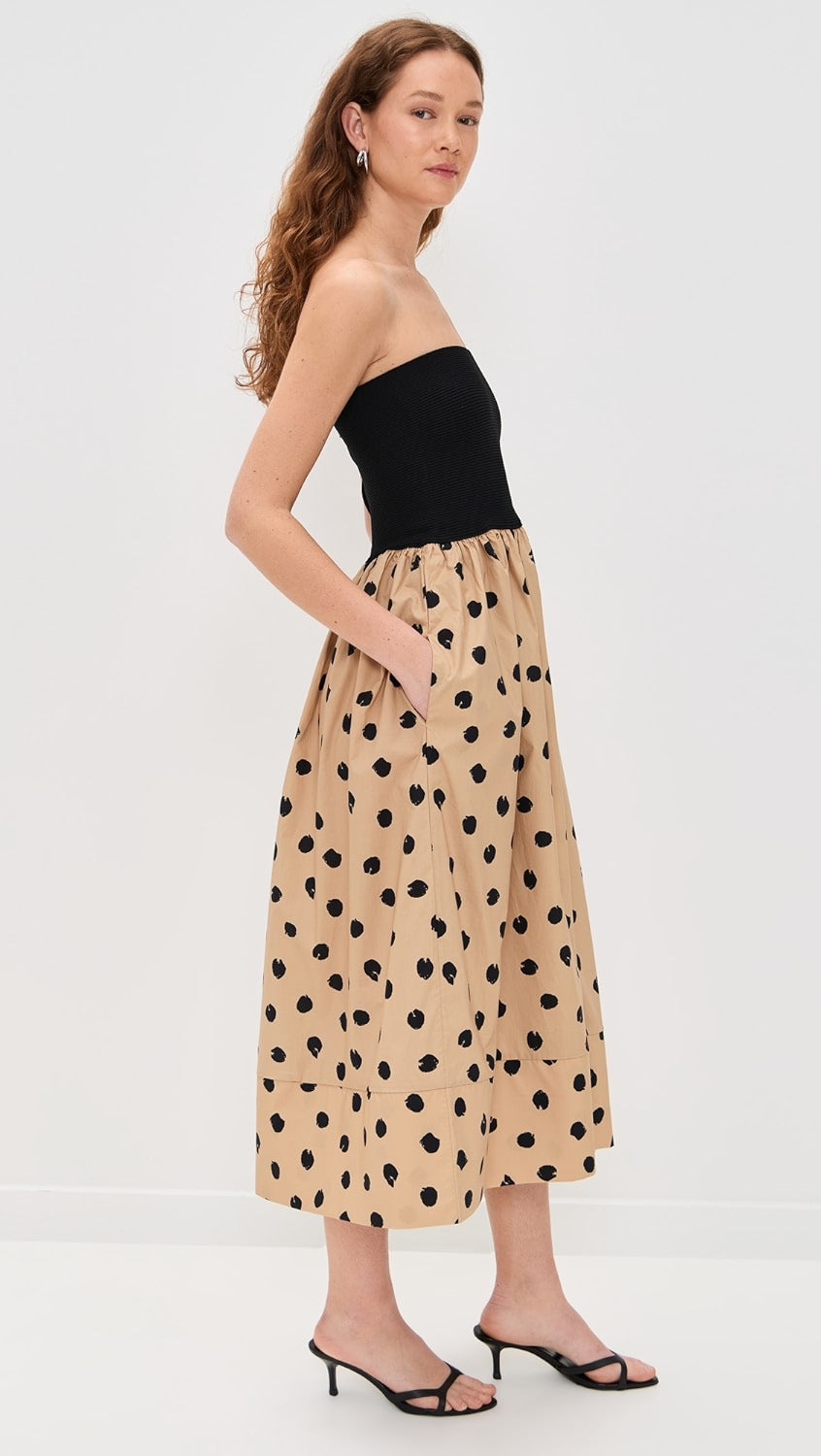 Cynthia Dress | Spot Ginger Root