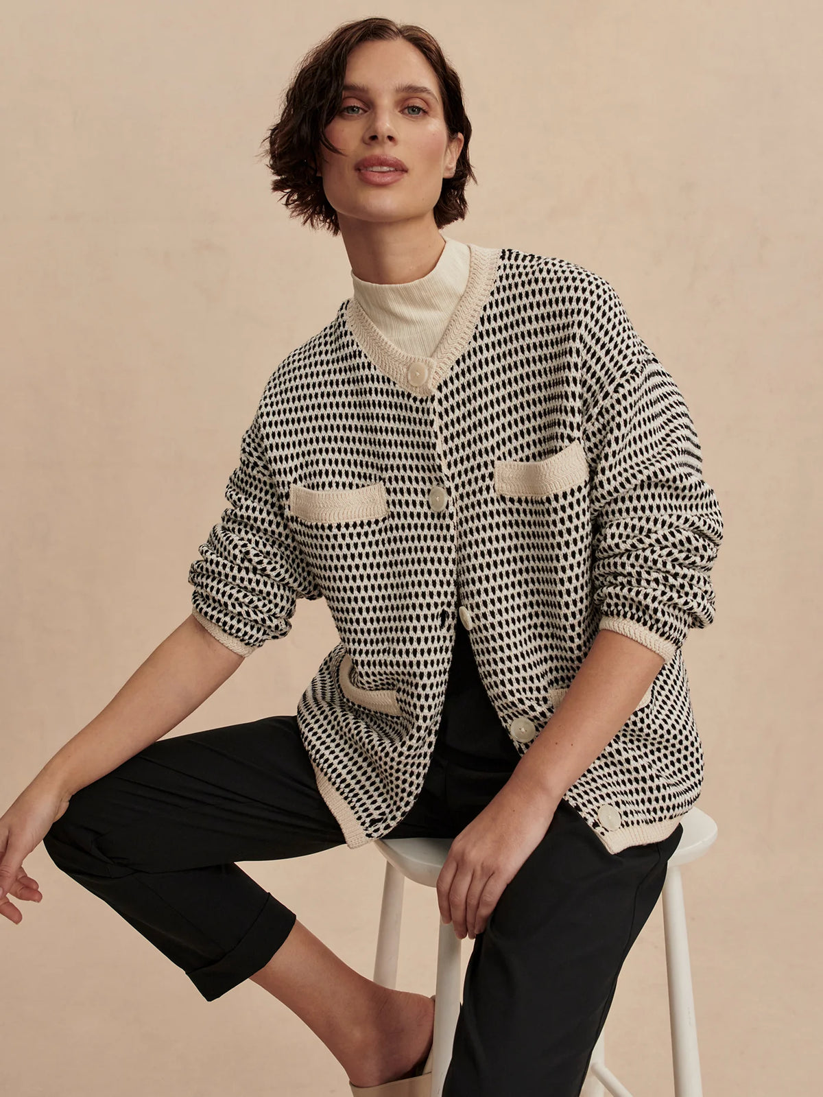 Tidewell Textured Knit Jacket