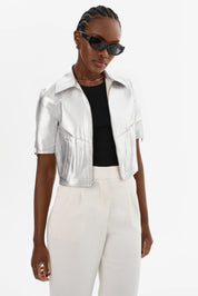 SEVANA | REVERSIBLE LEATHER JACKET