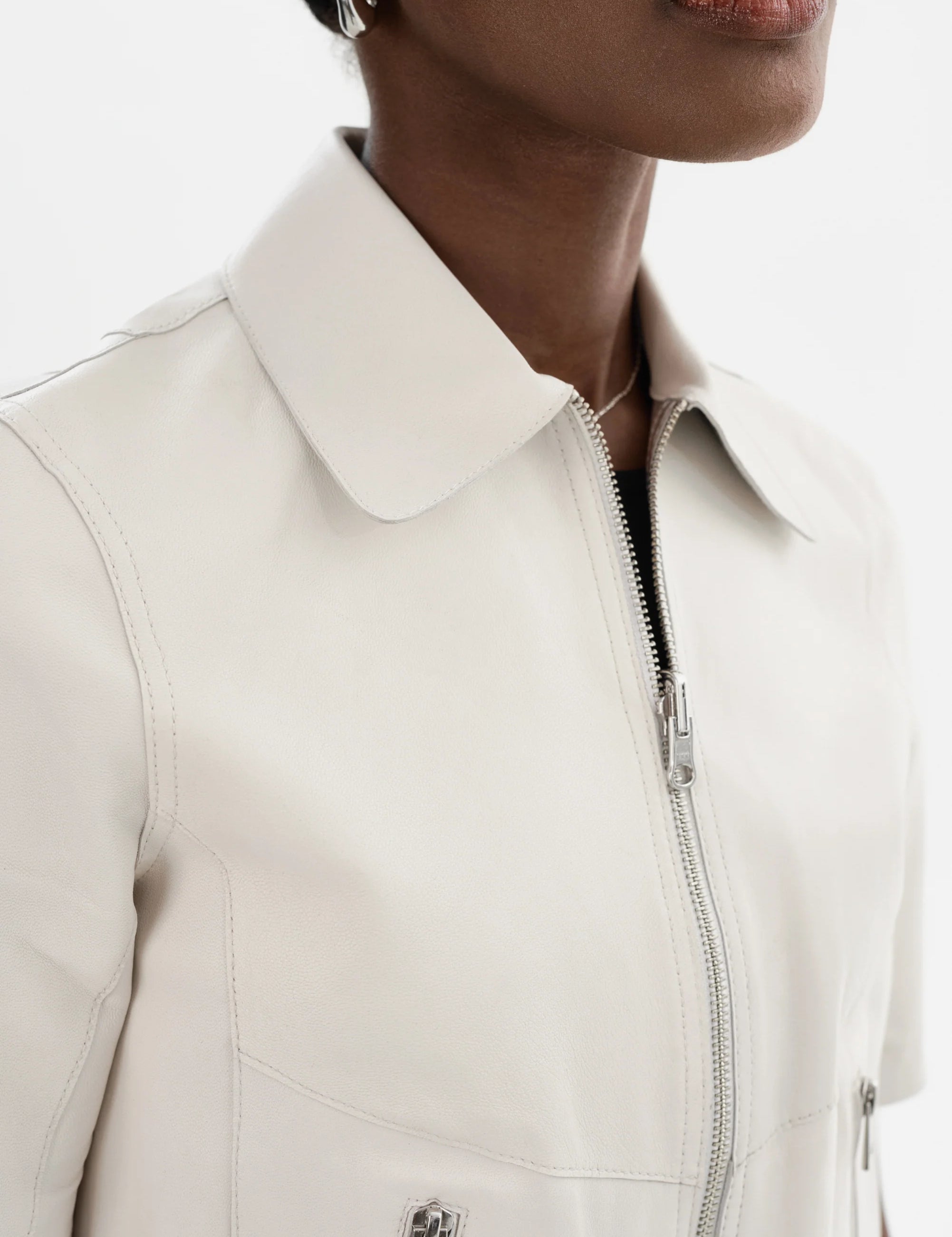 SEVANA | REVERSIBLE LEATHER JACKET