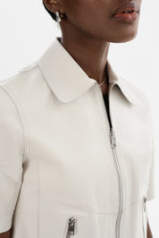 SEVANA | REVERSIBLE LEATHER JACKET