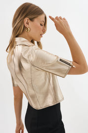 SEVANA | REVERSIBLE LEATHER JACKET