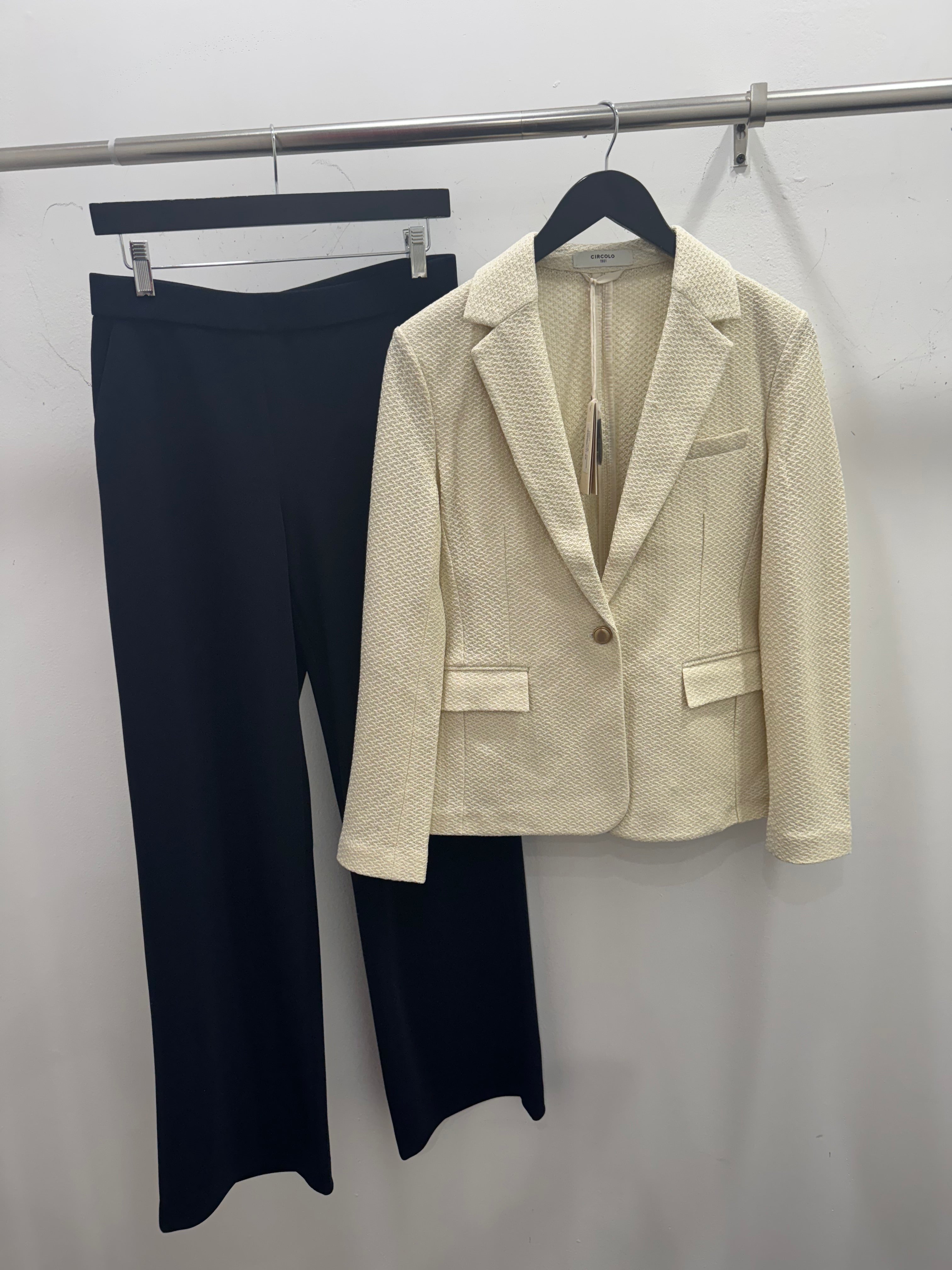 Button single-breasted blazer Fd3994
