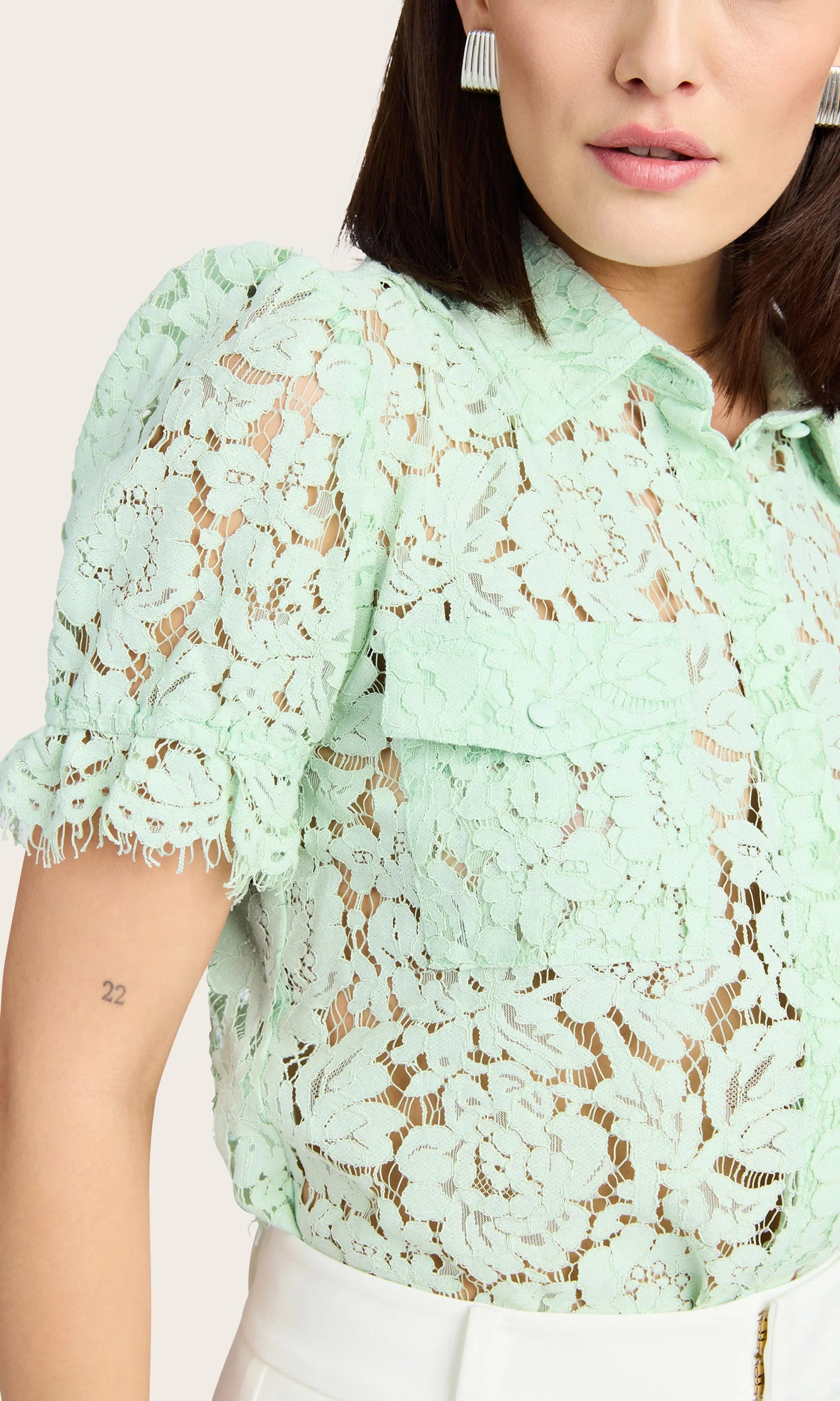 MINA LACE SHIRT