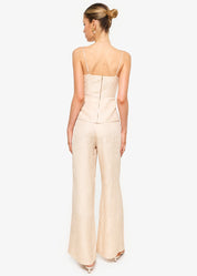 LISBON BUSTIER CAMISOLE BONE