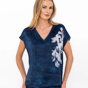 ICONIC go luxe raw revisited tee print