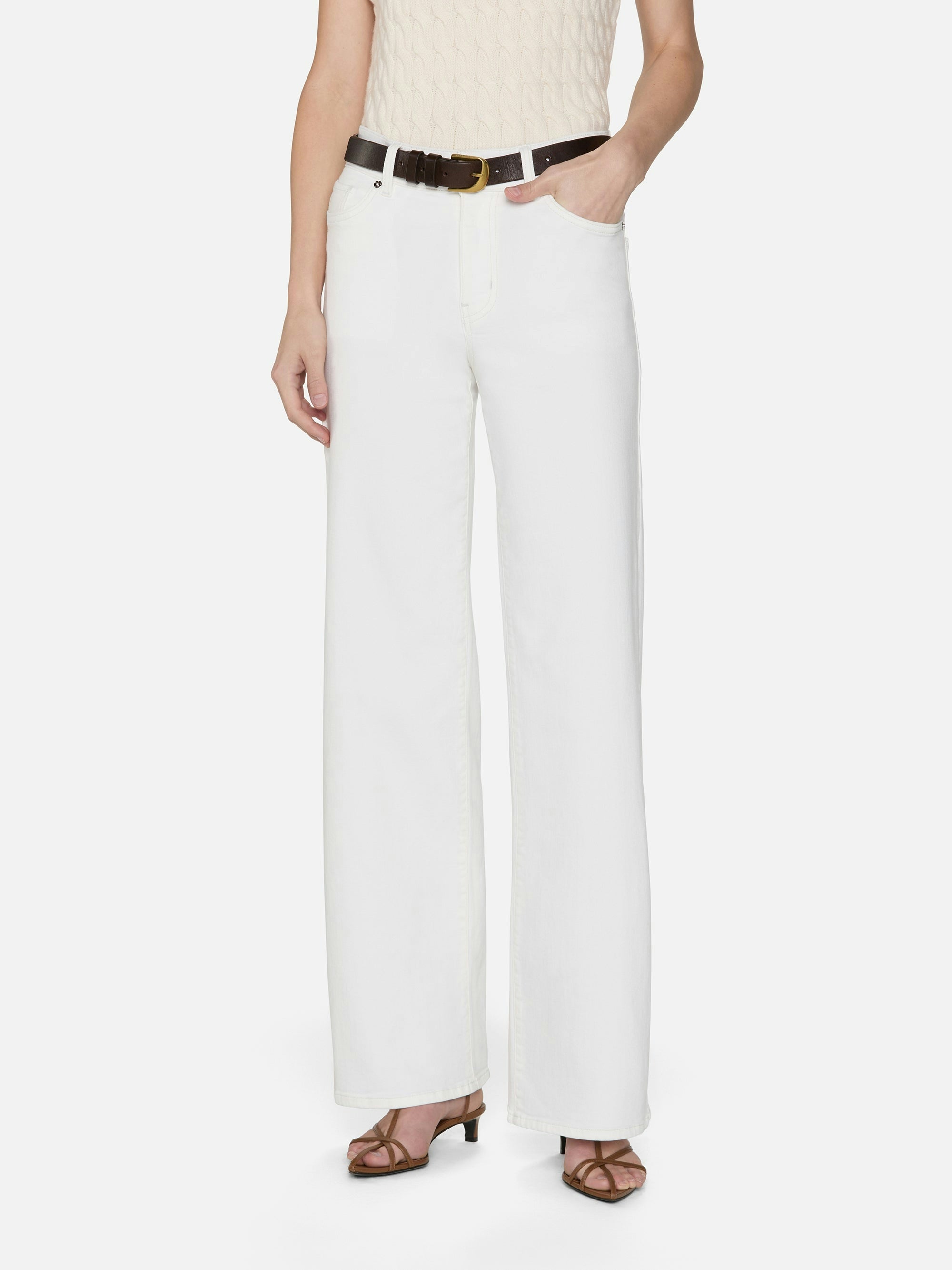 Le Slim Palazzo in White