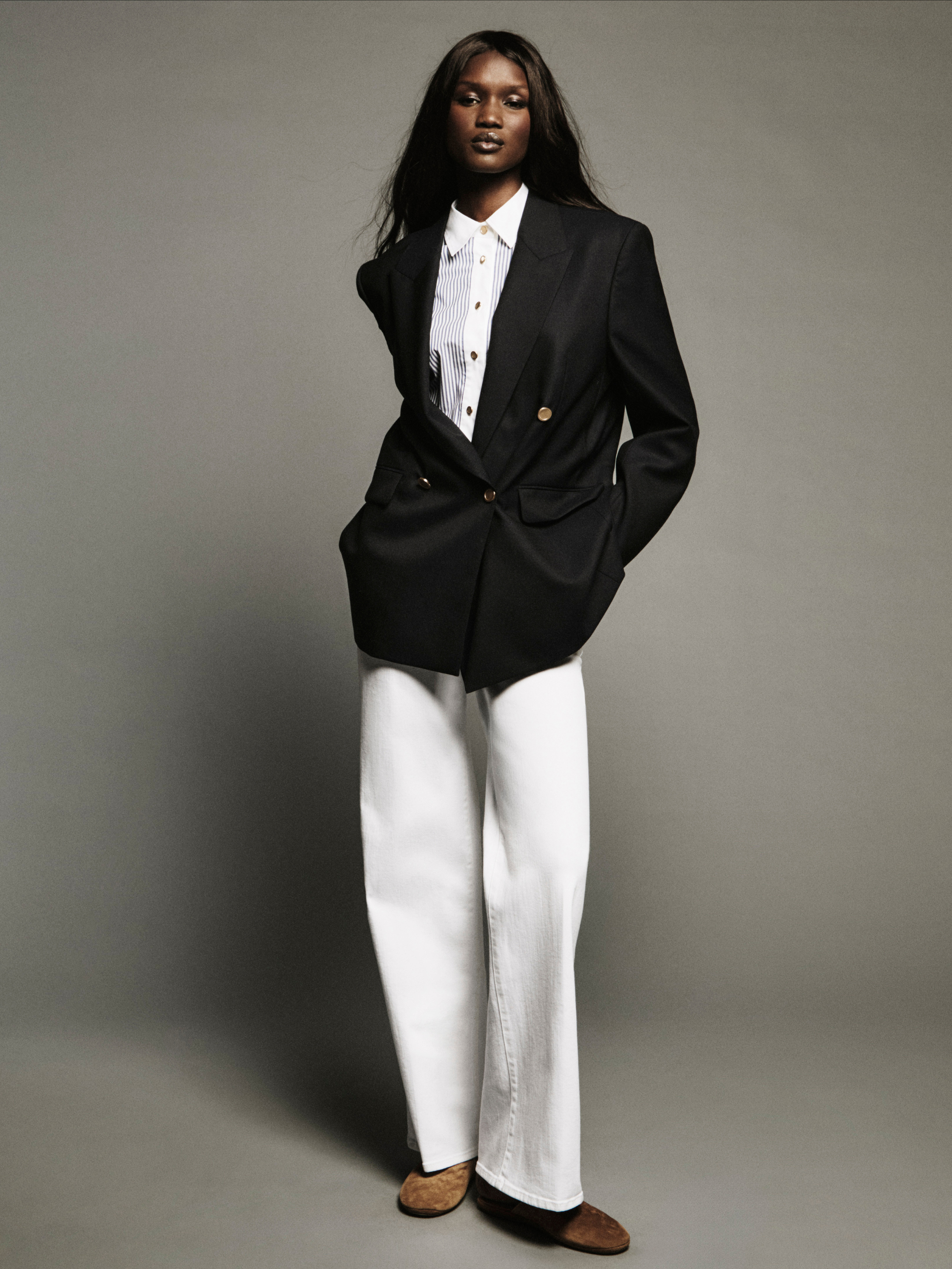 Le Slim Palazzo in White
