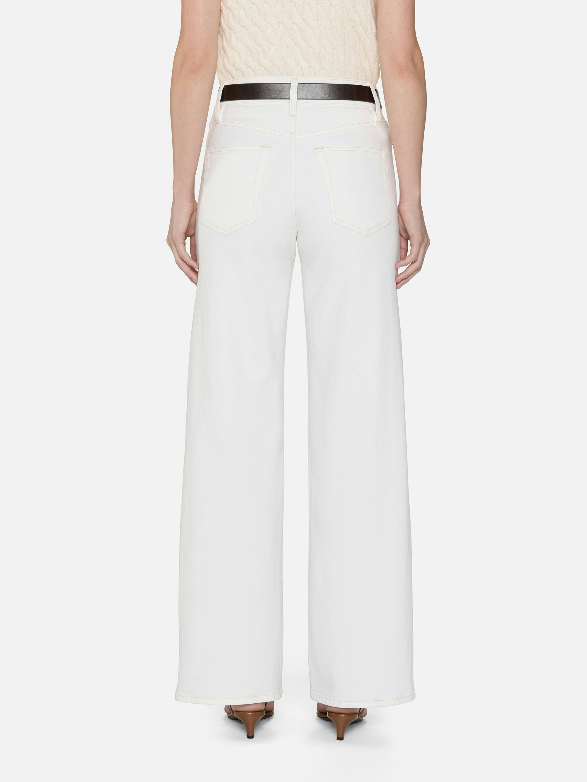 Le Slim Palazzo in White